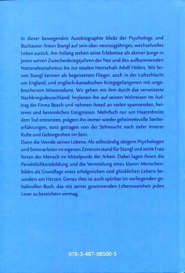 Buch Im Aufwind des Lebens von Anton Stangl